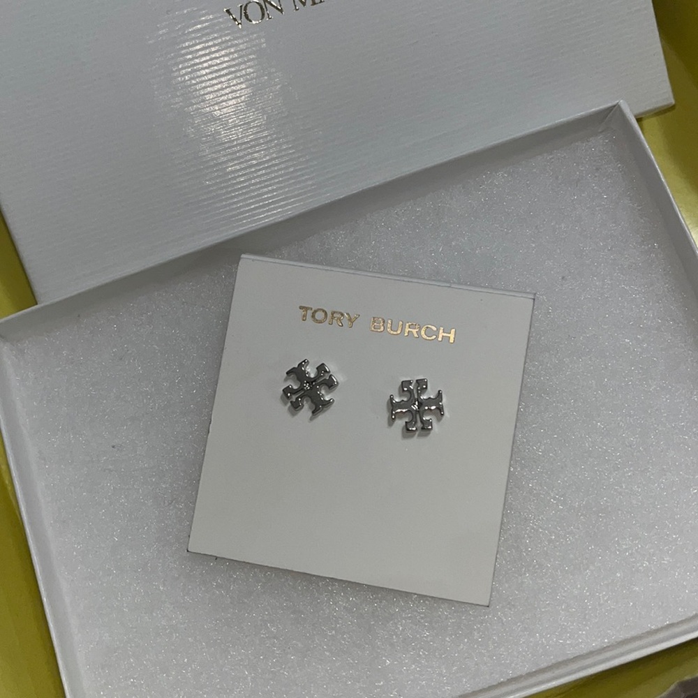 Tory Burch Silver earrings *BRAND NEW*